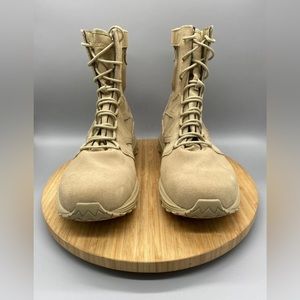 Bates Boots Mens 11 Extra Wide Brown Leather 8" Military Combat Tactical E22082